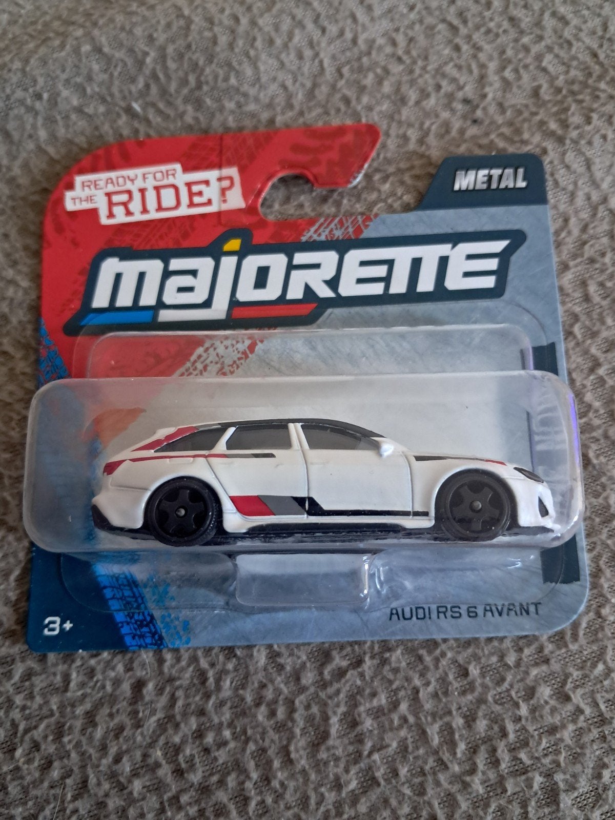 Majorette Audi RS 6 Avant wit nieuw in verpakking, Ophalen of Verzenden, Nieuw, Auto
