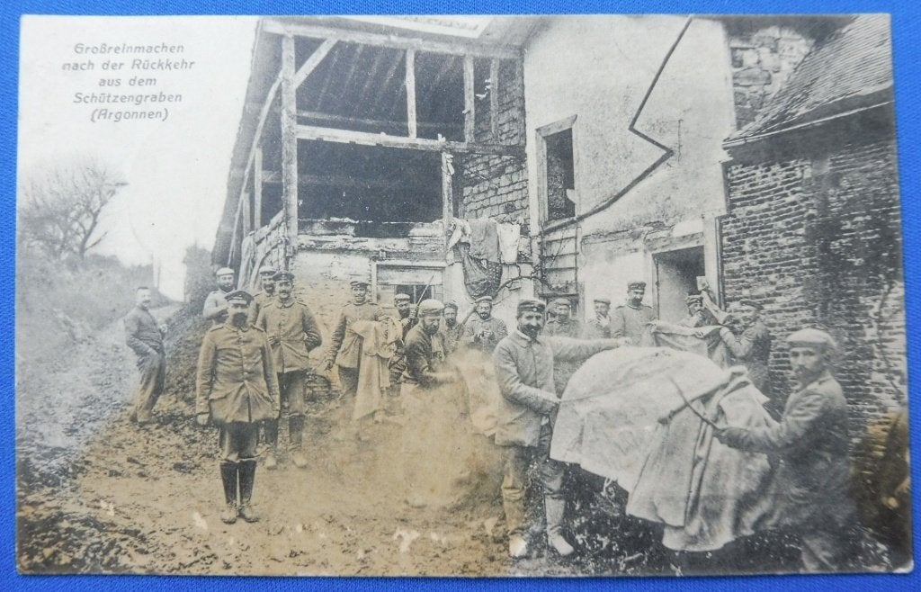 WO1 Duitse veldpost/feldpost Argonnen 1915, Verzamelen, Verzenden, Landmacht, Duitsland, Overige typen