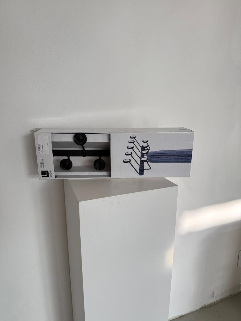 Metaal kapstok - coat rack, Wandkapstok, Ophalen of Verzenden, Zo goed als nieuw, Minder dan 100 cm
