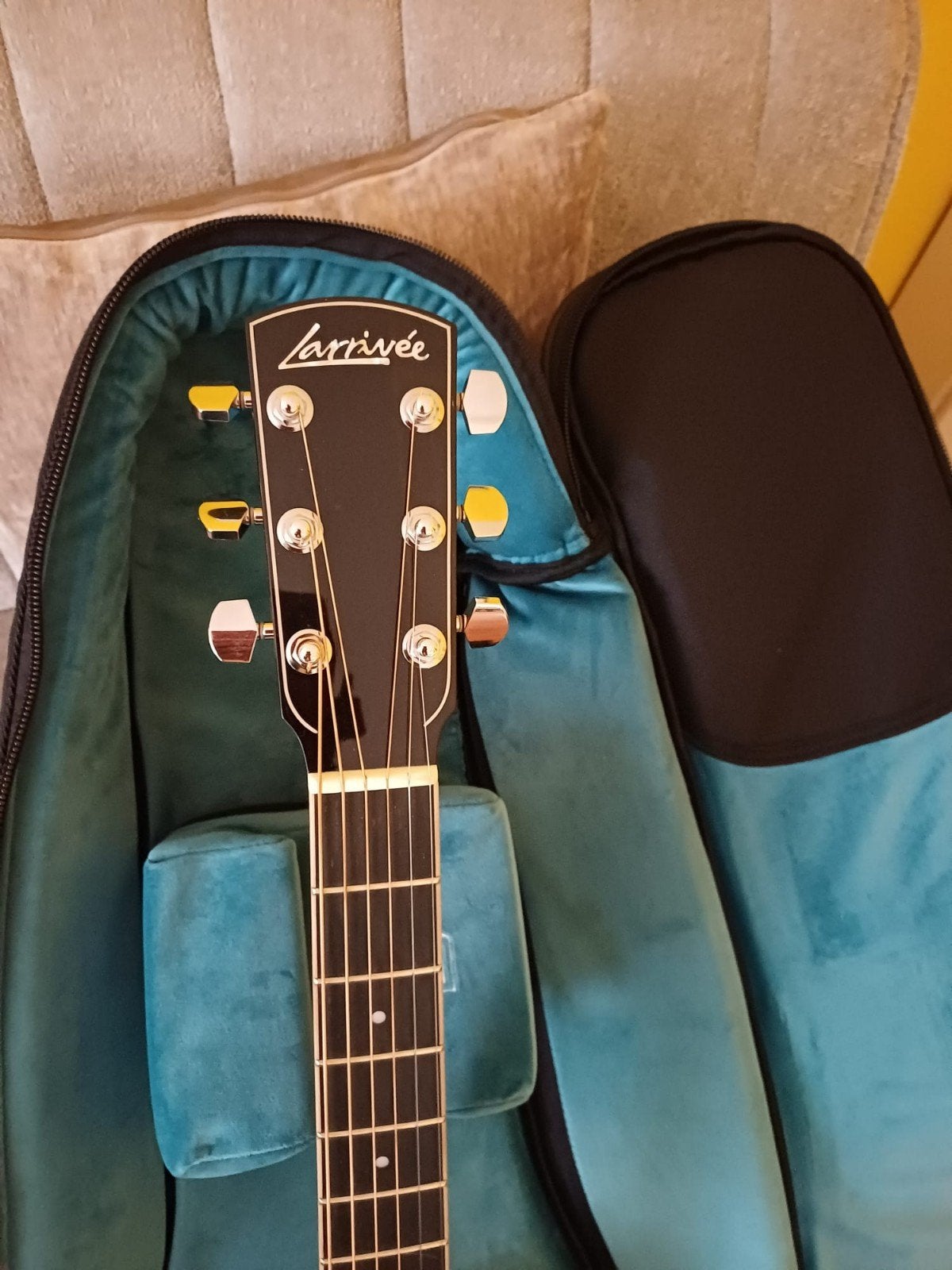 Larrivee D-09E Limited Edition, Ophalen, Zo goed als nieuw, Overige typen, Met (piezo-)element