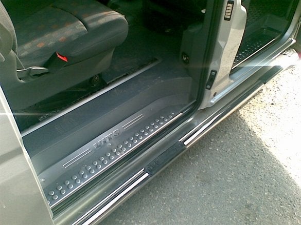 Mercedes-Benz Vito W639 (na 2003) Instaplijsten RVS