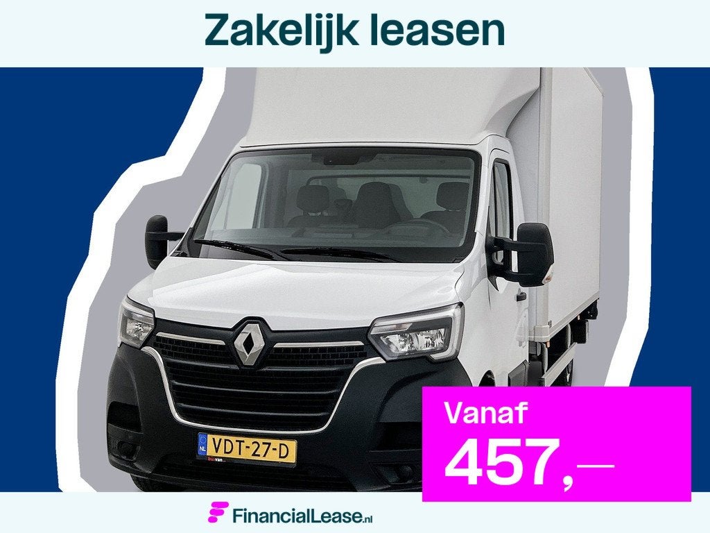 Renault Master T35 2.3 dCi 145 L3 Bakwagen met laadklep Beti, Auto's, Bestelauto's, Bedrijf, Lease, Financial lease, ABS, Airconditioning