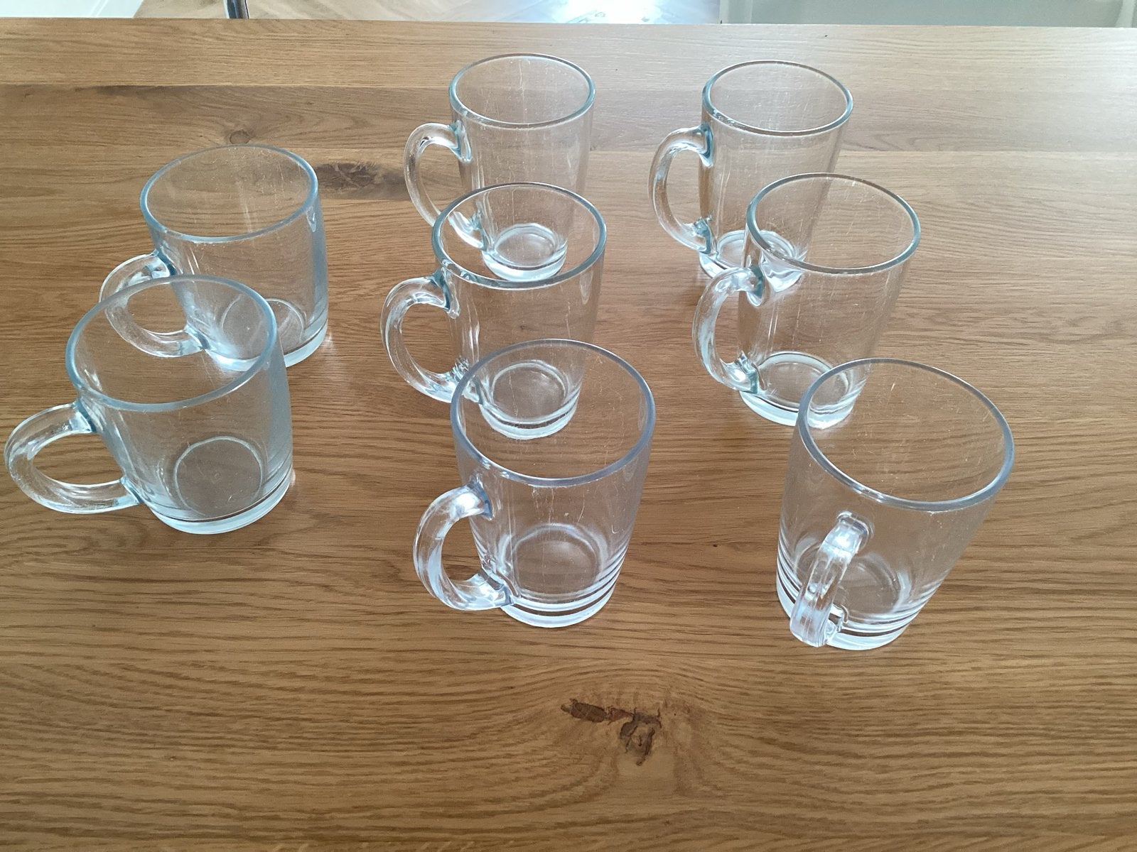 Set van 8 theeglazen, Overige typen, Ophalen, Gebruikt, Glas