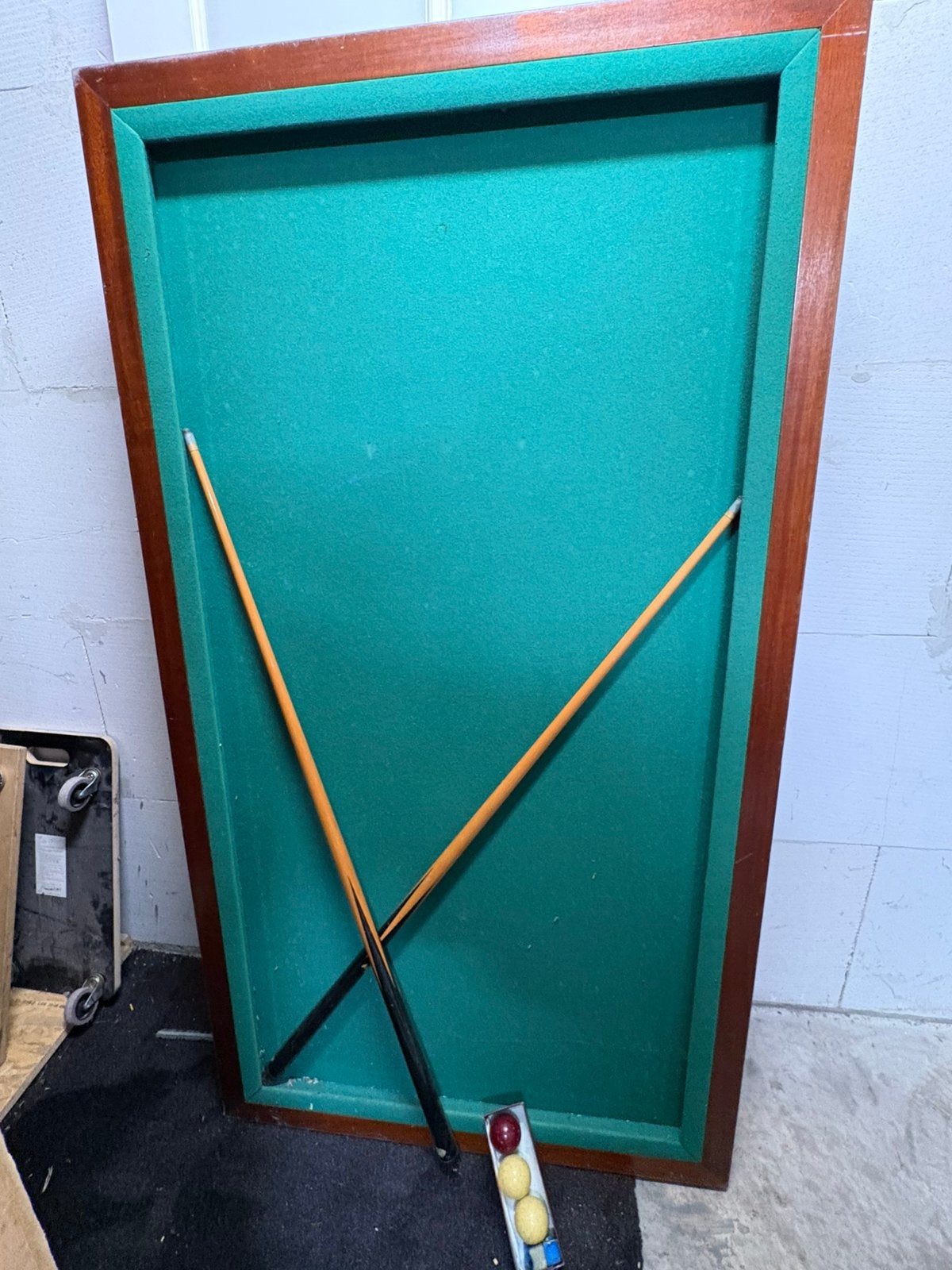 Leuk klein model tafelbiljart, Ophalen, Gebruikt, Biljarttafel