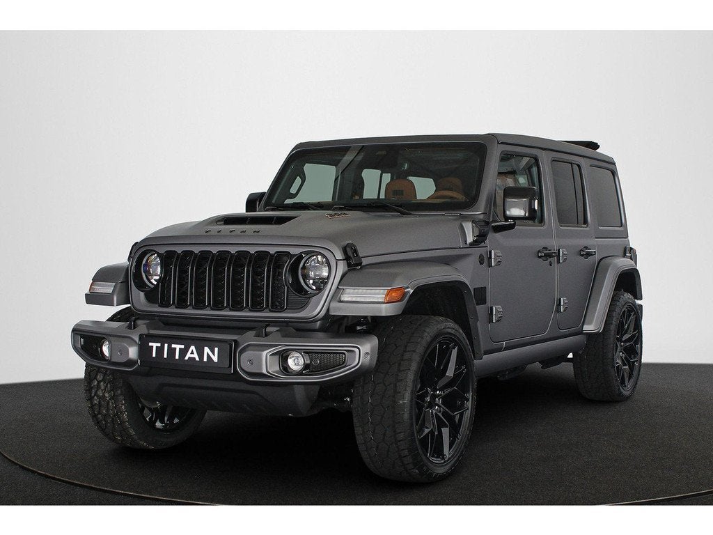 Jeep Wrangler 4xe 380pk TITAN (bj 2025, automaat), Auto's, Jeep, Automaat, 4 cilinders, Cabriolet, Bedrijf