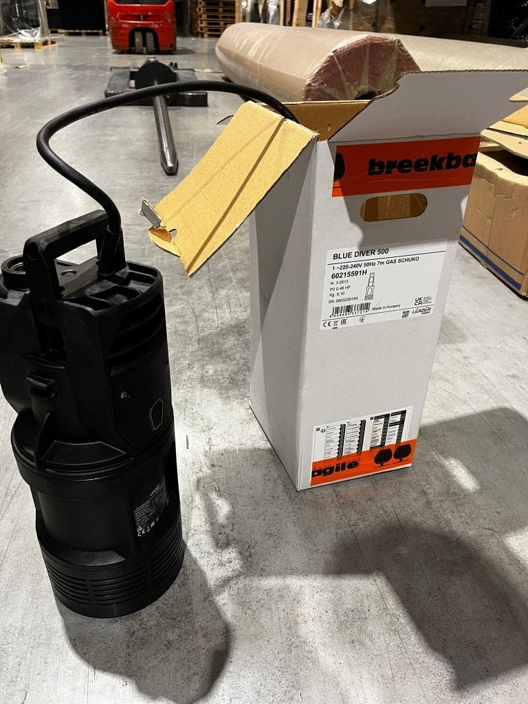 Leader Pumps Bluediver 500, Ophalen, Nieuw, Elektrisch, Dompelpomp