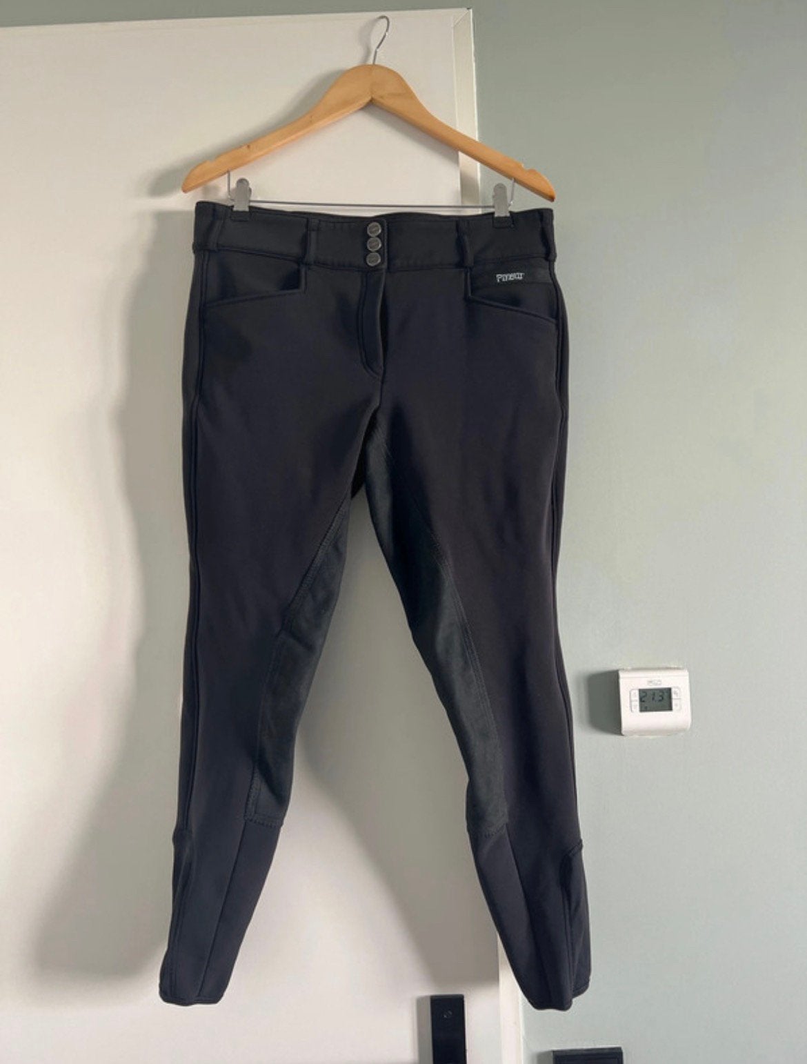 Pikeur Candela fullseat rijbroek lederen zit 44, Kleding | Dames, Zwart, Maat 46/48 (XL) of groter, Ophalen of Verzenden, Zo goed als nieuw