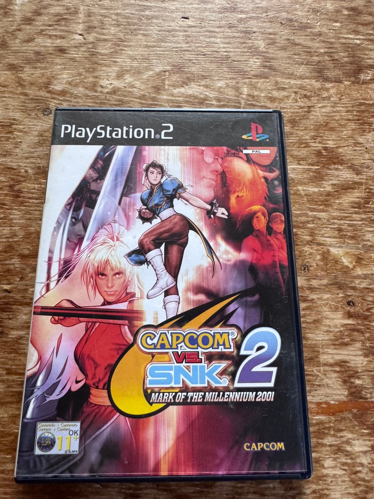 Capcom vs SNK 2 PS2 (pal UK), Spelcomputers en Games, Games | Sony PlayStation 2, Vechten, 2 spelers, Ophalen of Verzenden, Zo goed als nieuw