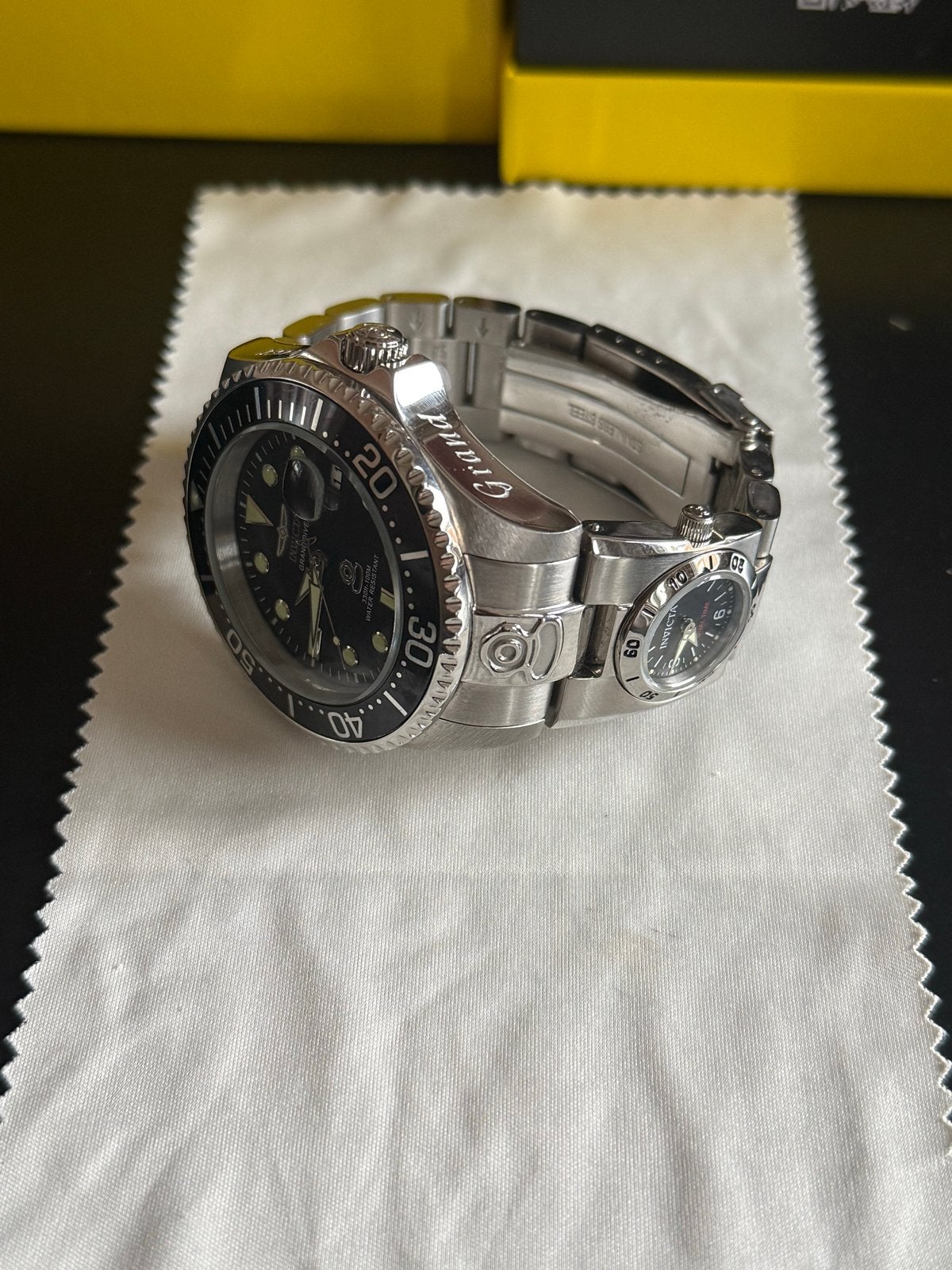 Invicta Grand Diver Automatisch Horloge, Ophalen of Verzenden, Zo goed als nieuw