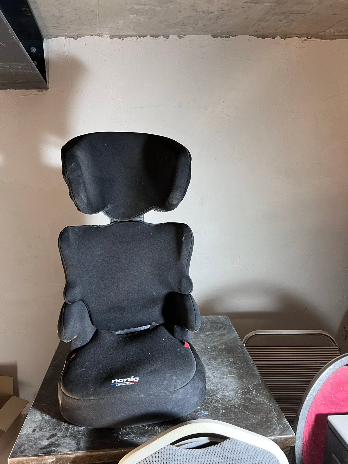 2 X kinderen Nania autostoel 0-18 kg - Zwart, Kinderen en Baby's, 0 t/m 18 kg, Verstelbare rugleuning, Ophalen, Overige merken