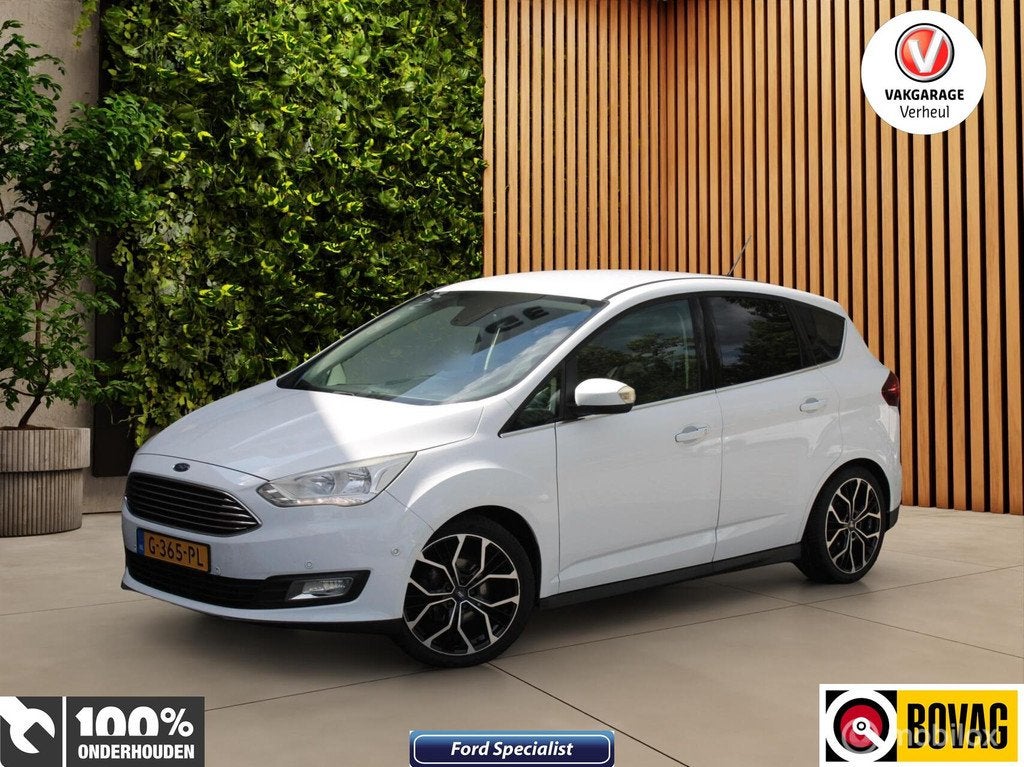 Ford C-Max 1.0 Edition Plus|125Pk|Navi|Trekhaak|Boekjes, Auto's, Ford, Bedrijf, Te koop, C-Max, ABS, Achteruitrijcamera, Airbags