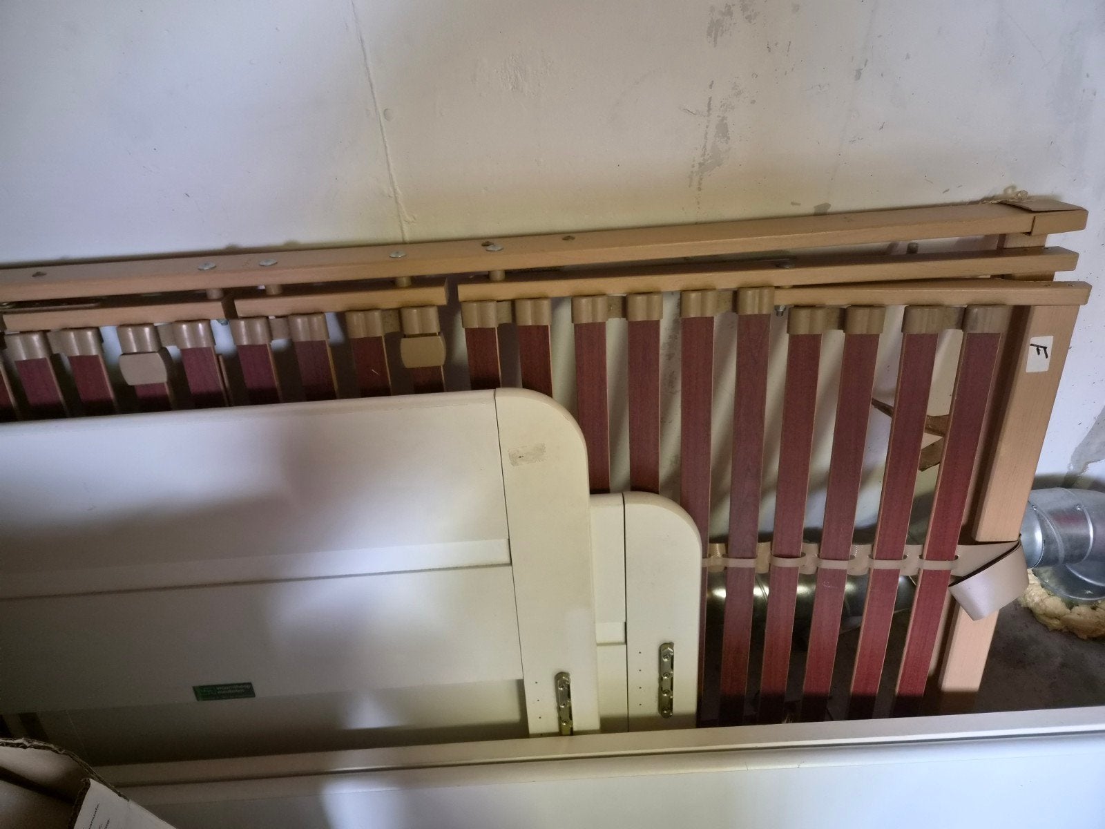 eenpersoon bed, Ophalen, Zwart, Vleugel