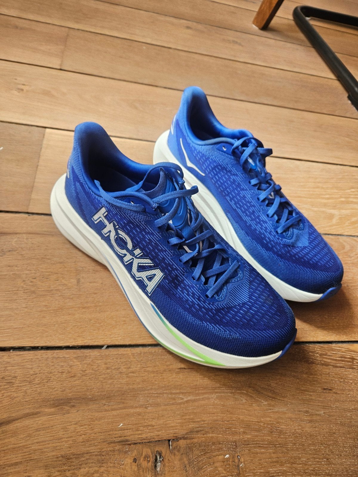 Hoka Mach 7 maat 44 heren - Blauw, Overige merken, Hardloopschoenen, Ophalen of Verzenden, Zo goed als nieuw