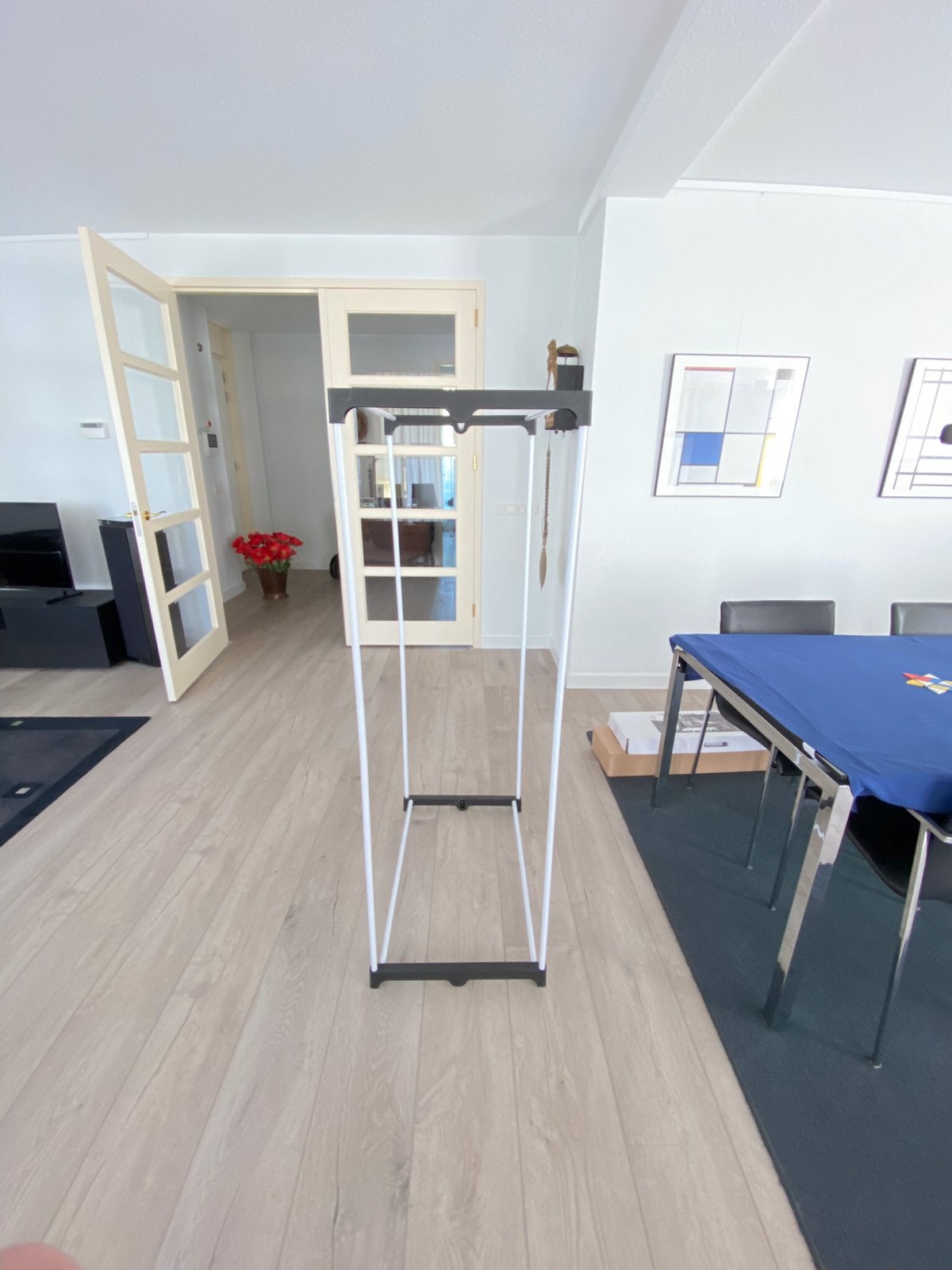 Als kapstok te gebruiken ( in inloopkast bijv.), Ophalen, Gebruikt