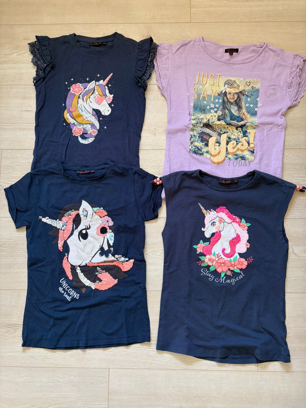 Shirts maat 140-146, Kinderen en Baby's, Kinderkleding | Maat 140, Ophalen, Zo goed als nieuw, Meisje, Shirt of Longsleeve