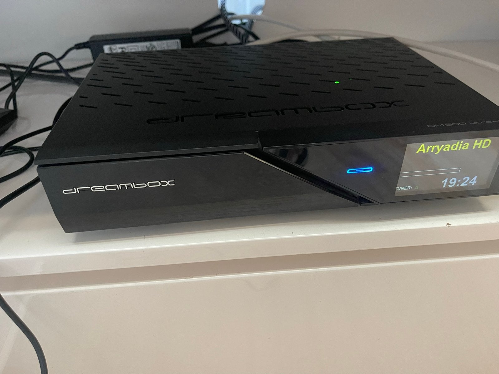 Dreambox DM900 Ultra HD 4K satellietontvanger, Ophalen of Verzenden, Zo goed als nieuw, Decoder