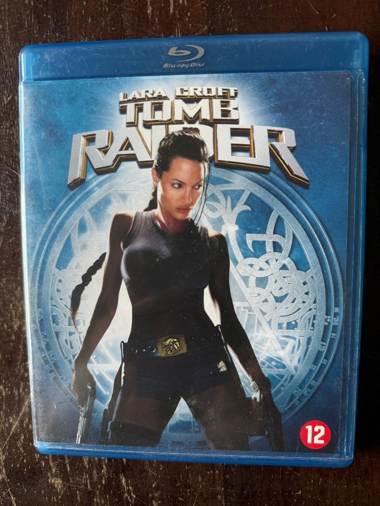 Tomb Raider Blu Ray met Angelina Jolie, Ophalen of Verzenden, Zo goed als nieuw, Actie