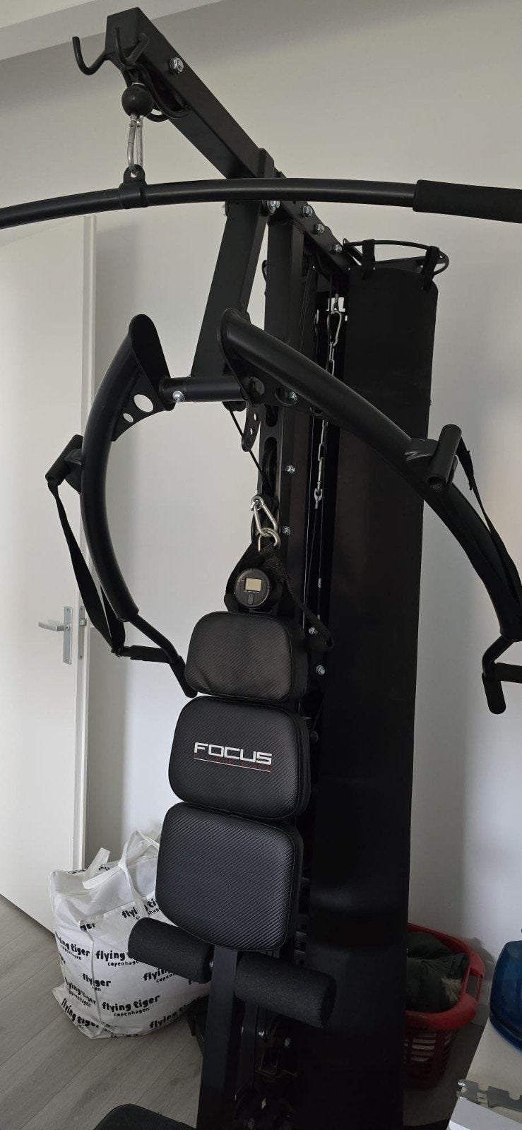 Focus Fitness Unit 4 - Multi-station Home Gym van 2017, Ophalen, Gebruikt, Benen, Fitnessbank
