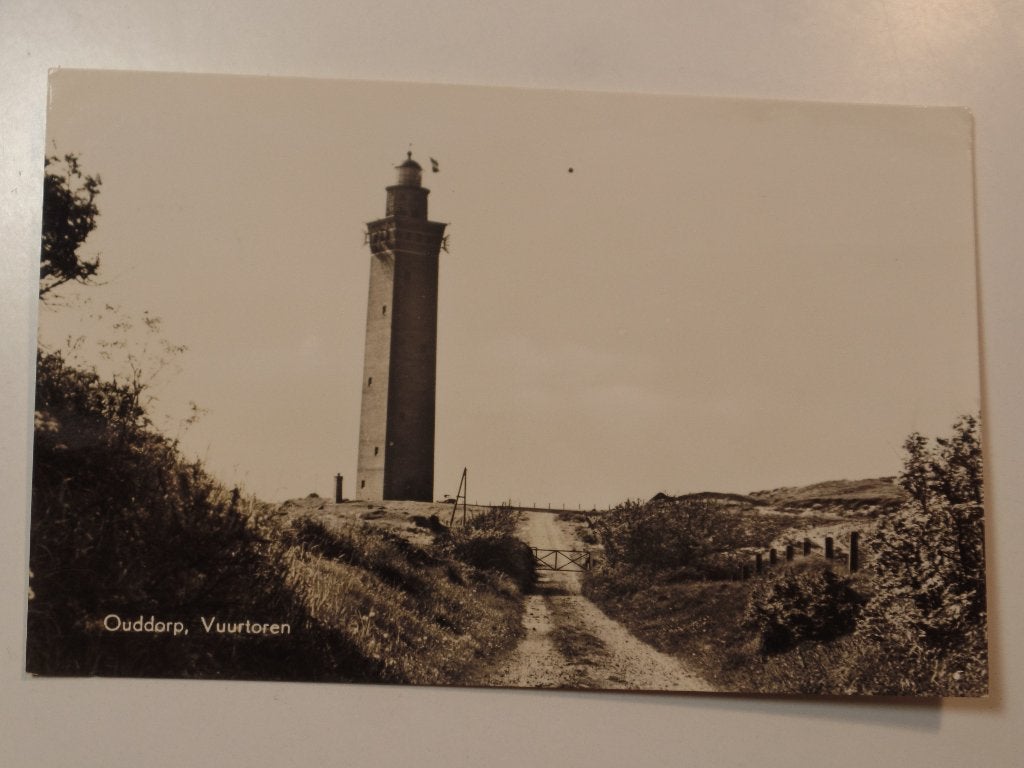 Ouddorp Vuurtoren, Verzamelen, Verzenden, 1940 tot 1960, Gelopen, Zeeland
