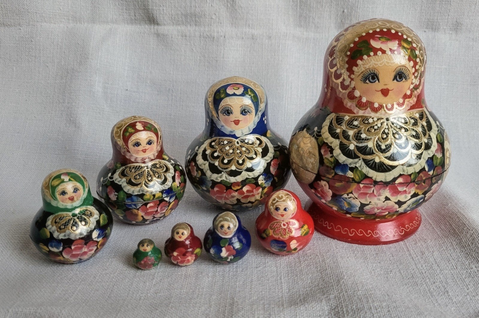Matroesjka, baboesjka 9 delig, Ophalen of Verzenden