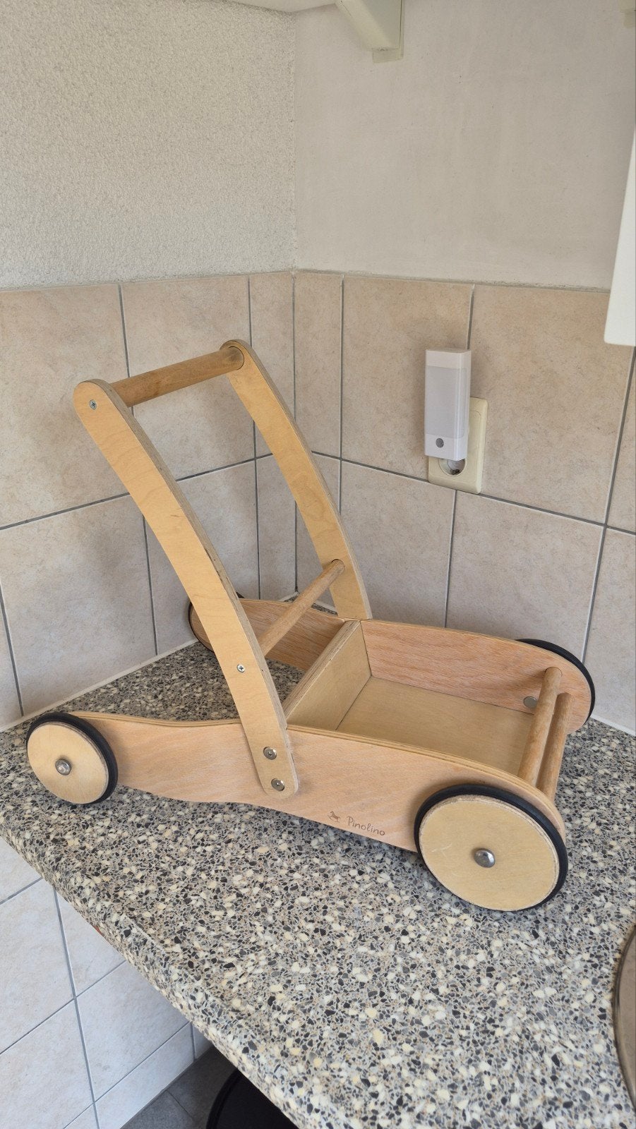 Pinolino Loopwagen Uli, Kinderen en Baby's, Ophalen, Zo goed als nieuw, Overige typen, Met wieltjes