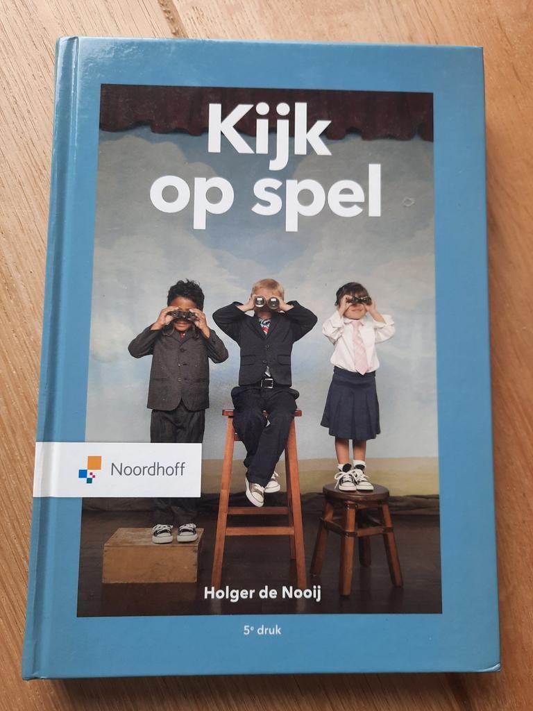 Kijk op spel - Holger de Nooij - 5e druk, Boeken, Ophalen of Verzenden