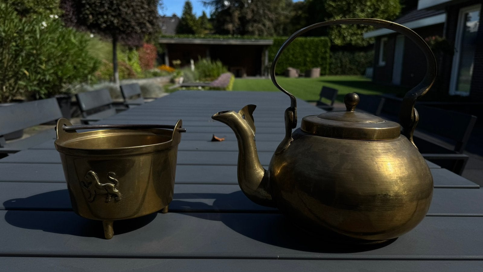 Koperen ketel en koperen bakje, Antiek en Kunst, Antiek | Koper en Brons, Ophalen