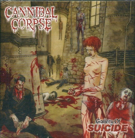 Cannibal Corpse - Gallery of Suicide CD US Death Metal 1998, Ophalen of Verzenden, Zo goed als nieuw