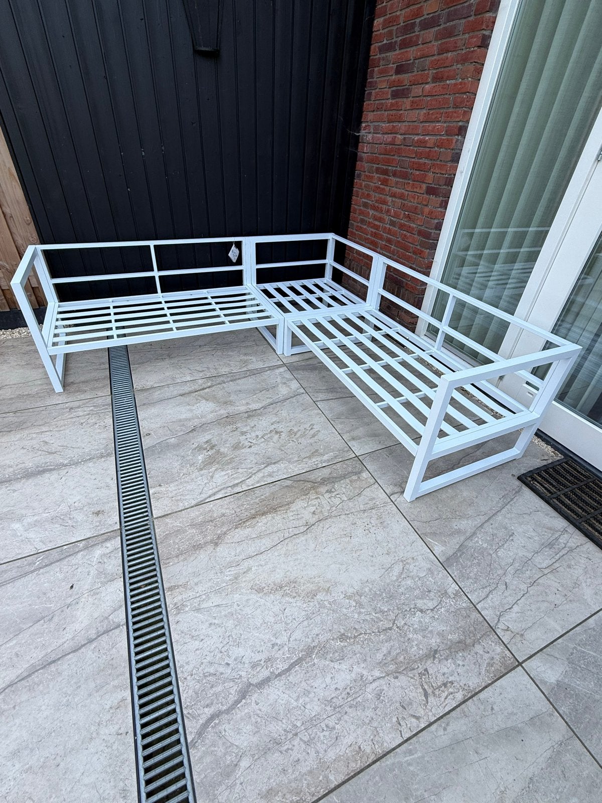 Nieuwe Wakefield Loungeset - Prachtig en Ongebruikt, Tuin en Terras, Ophalen, 5 zitplaatsen, Loungeset, Bank