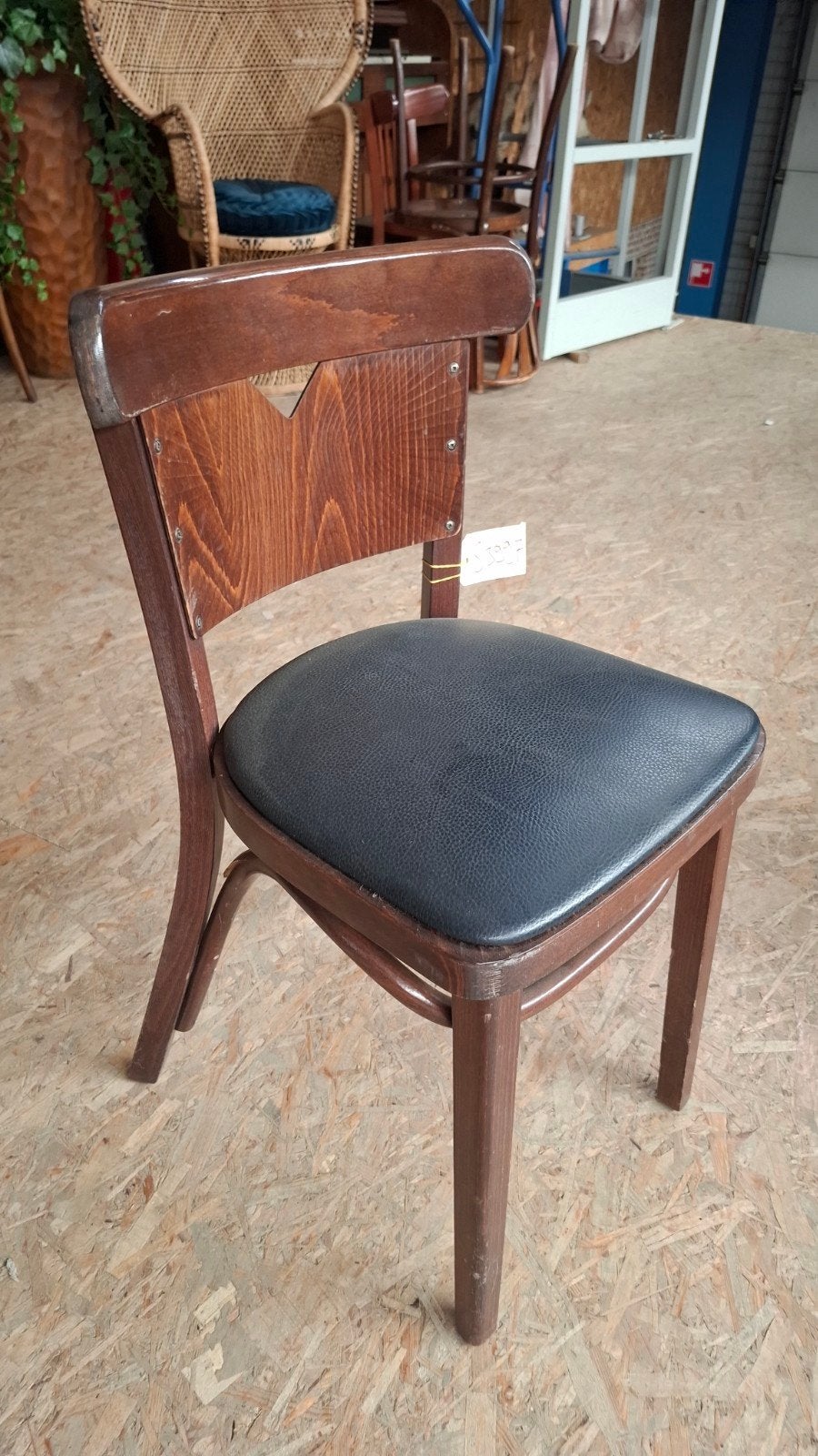 6 cafe bistro thonet HUTTEN stoelen mancave met print, Ophalen of Verzenden