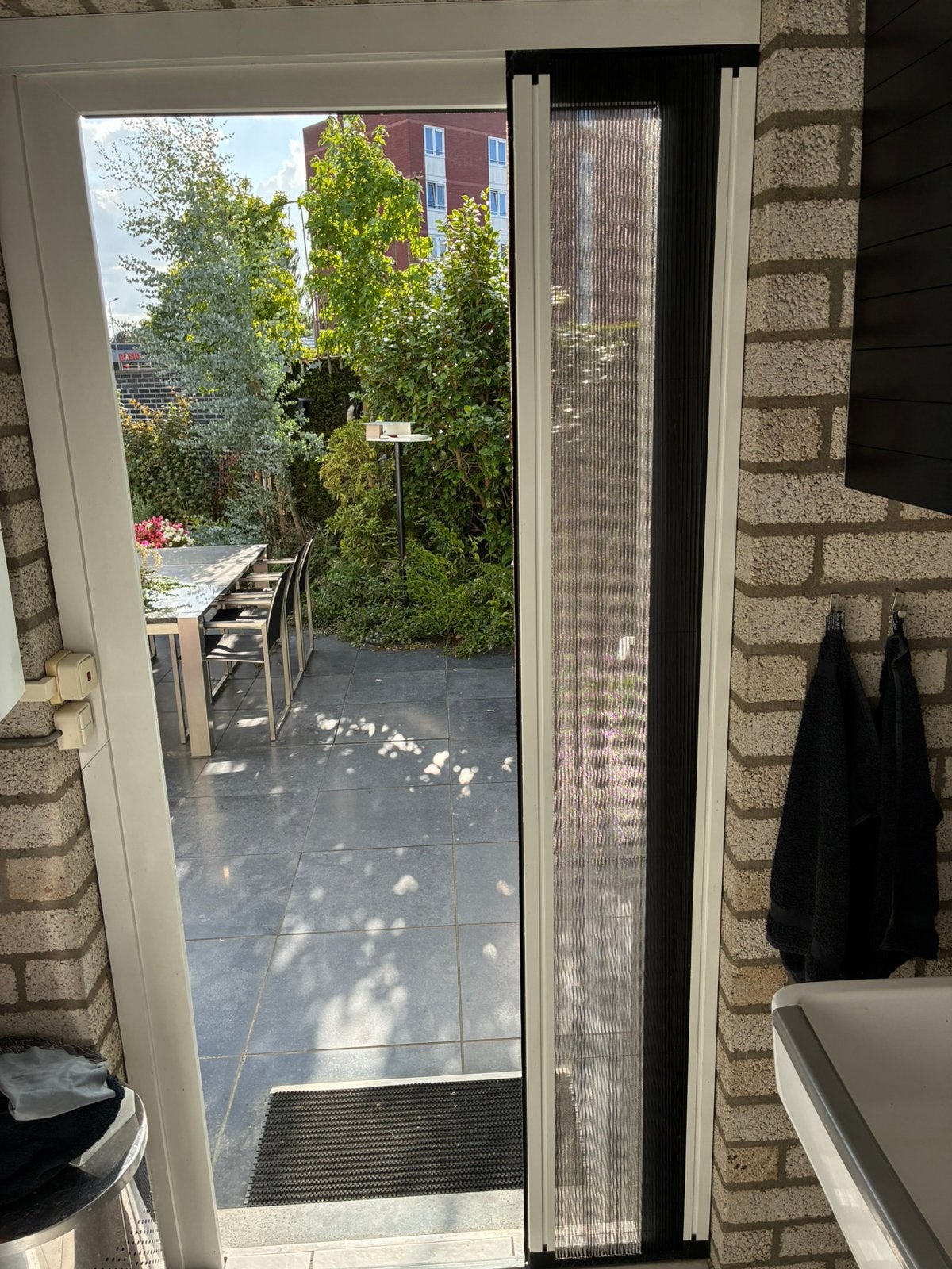 Novus plissé hordeur, Ophalen, Zo goed als nieuw, Metaal, 225 cm of meer