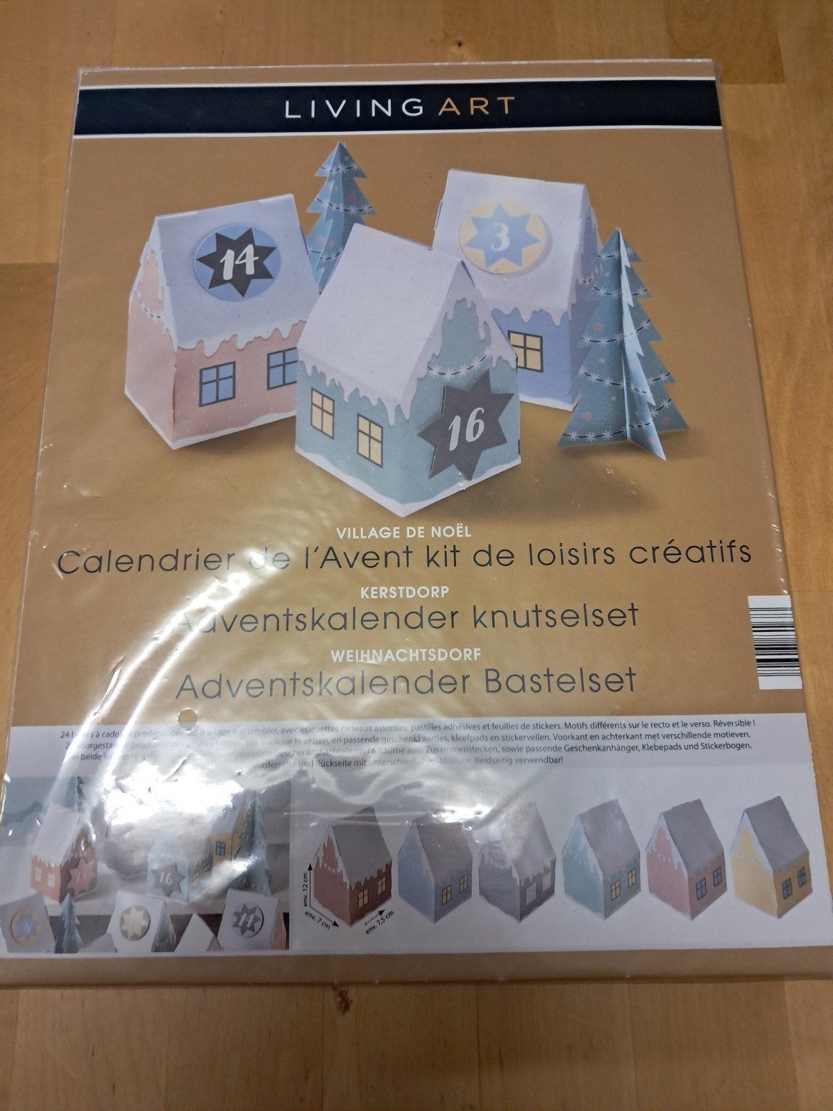Maak je eigen advent huisje, Ophalen of Verzenden