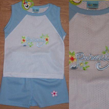 2-delige set blauw/wit maat 86 *NIEUW* (2405), Meisje, Nieuw, Ophalen of Verzenden, Setje