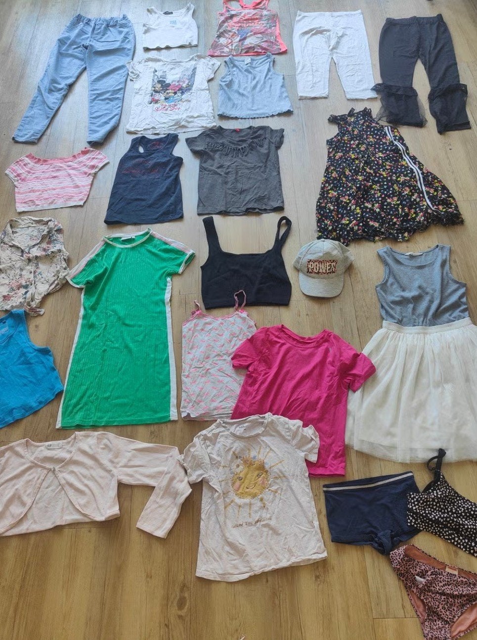 24 dlg Zomer pakket Meisje Maat 134 140 146 152 H&M Zara, Ophalen of Verzenden, Gebruikt, Meisje