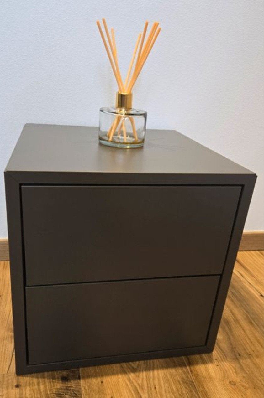 2 ST. IKEA Eket Ladenblok Grijs - 35x35cm - Zeer Goede Staat, Huis en Inrichting, Ophalen, Minder dan 50 cm, 1 of 2 laden, Zo goed als nieuw