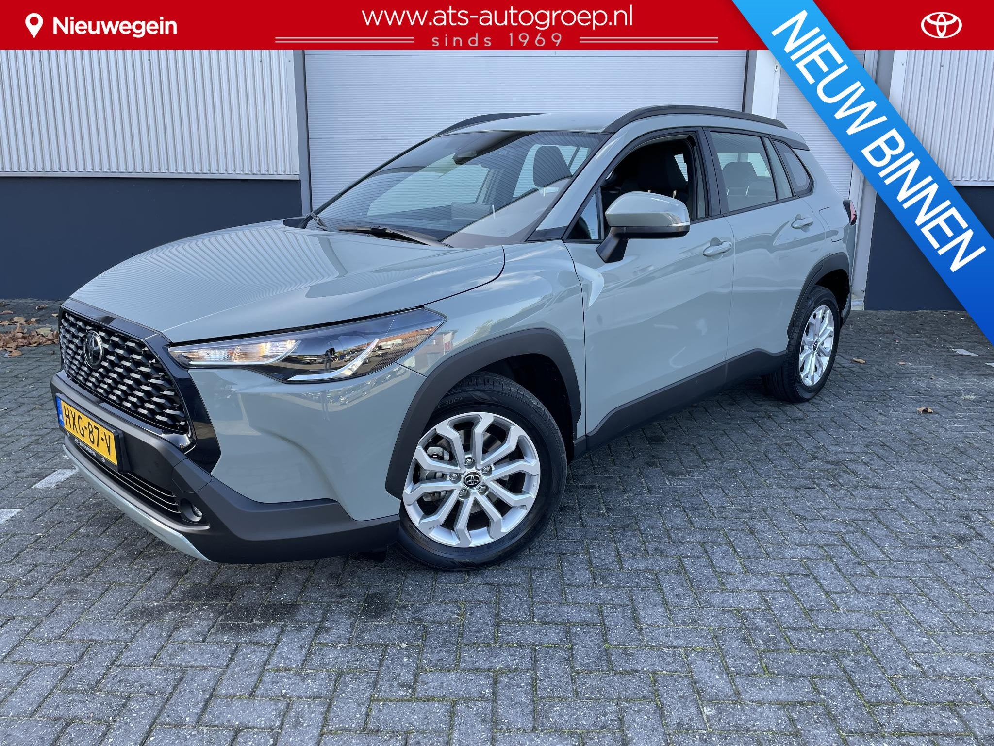 Toyota Corolla Cross Hybrid 140 Active Org Nl, Auto's, Dealer onderhouden, Stof, Gebruikt, Origineel Nederlands