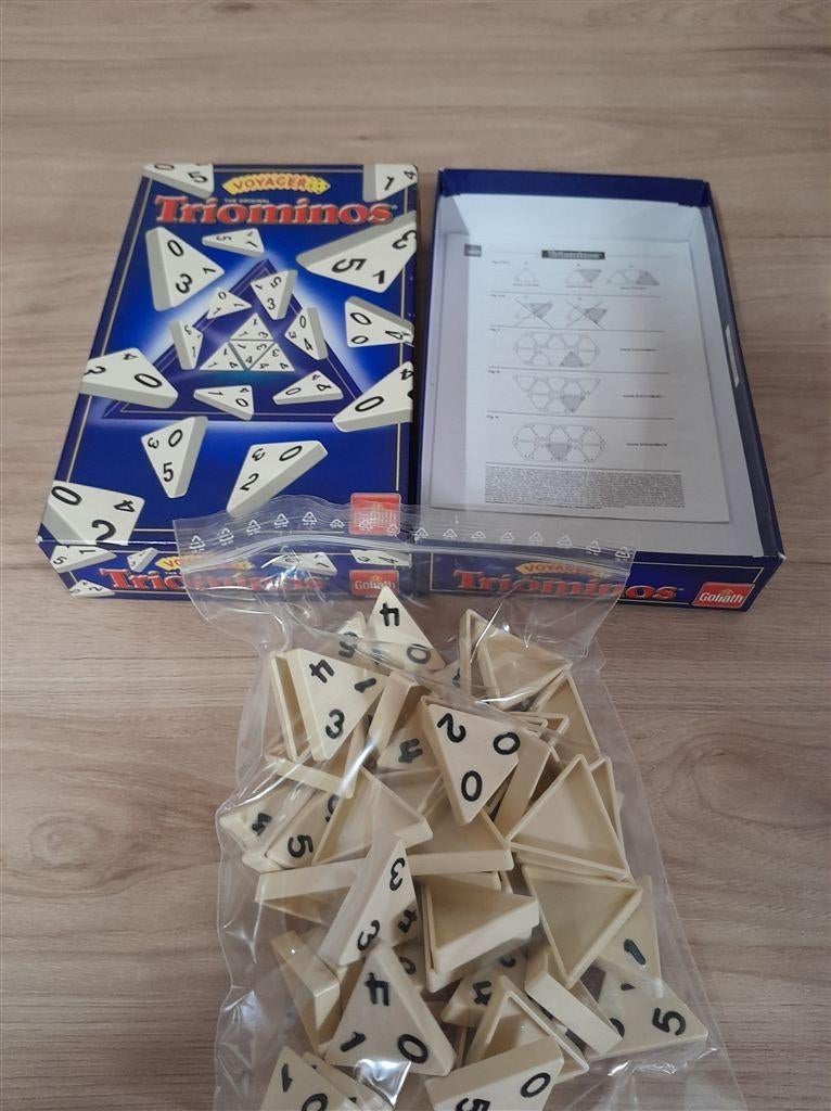 Triominos Voyager - s3658, Verzenden, Zo goed als nieuw