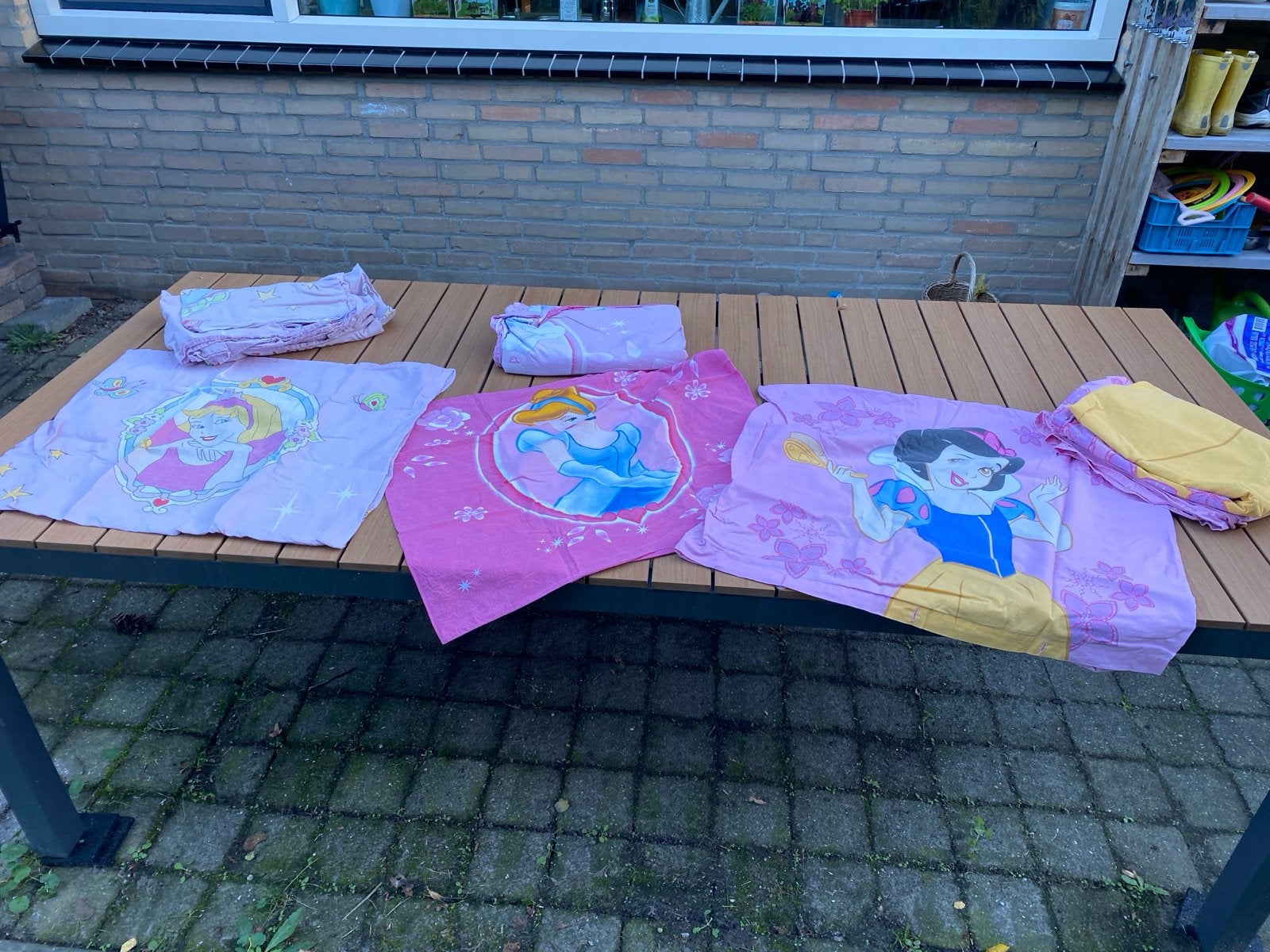Prinsessen Dekbedovertrekken - Diverse Ontwerpen, Ophalen of Verzenden, Gebruikt, Roze, Dekbedovertrek