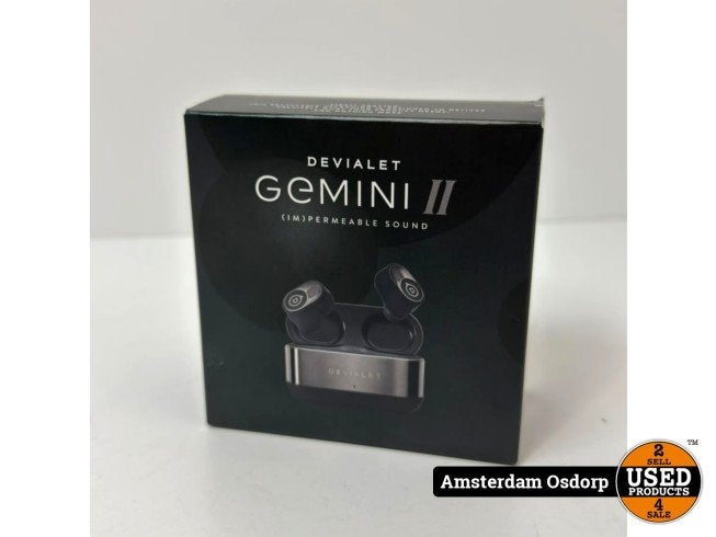 Devialet Gemini 2 Draadloze Oortjes | Nieuw Geseald