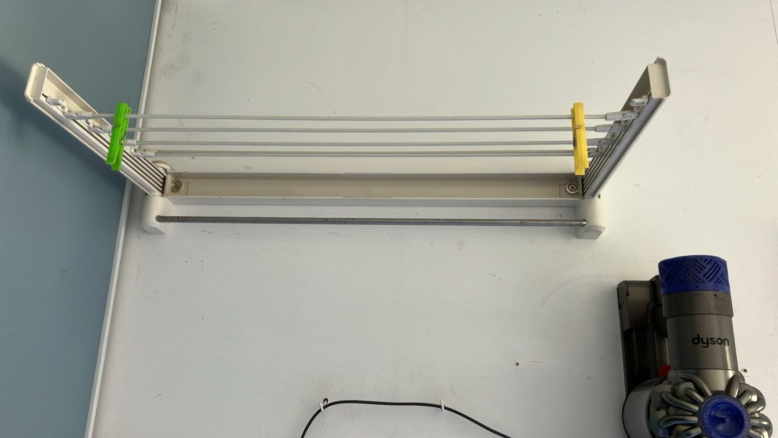 Handig wandwasrek - compact en ruimtebesparend, Tuin en Terras, Ophalen, Gebruikt, Wasrek