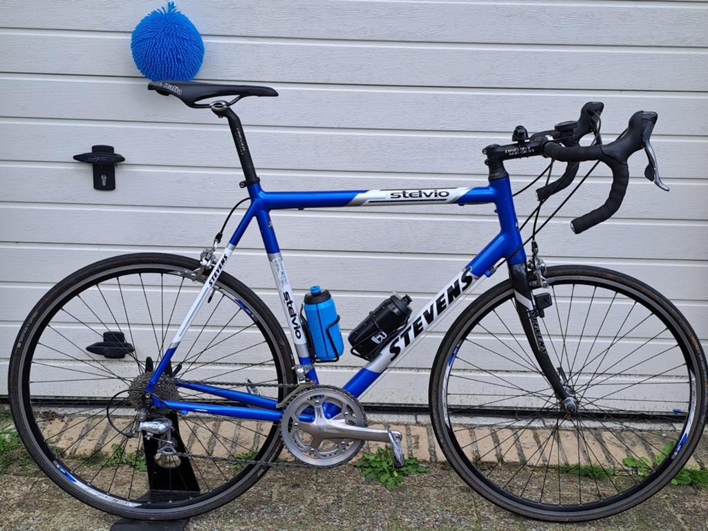 Stevens Stelvio racefiets 60 cm aluminium voor renner 2 mt, 28 inch, Aluminium, Zo goed als nieuw, 57 tot 61 cm