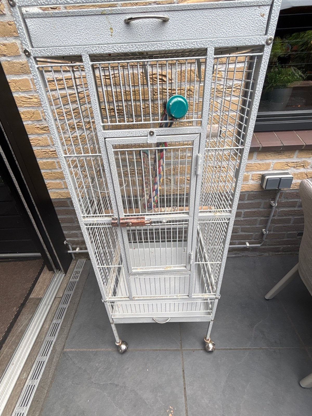 Papegaai parkieten kooi, Ophalen, Metaal, Vogelkooi