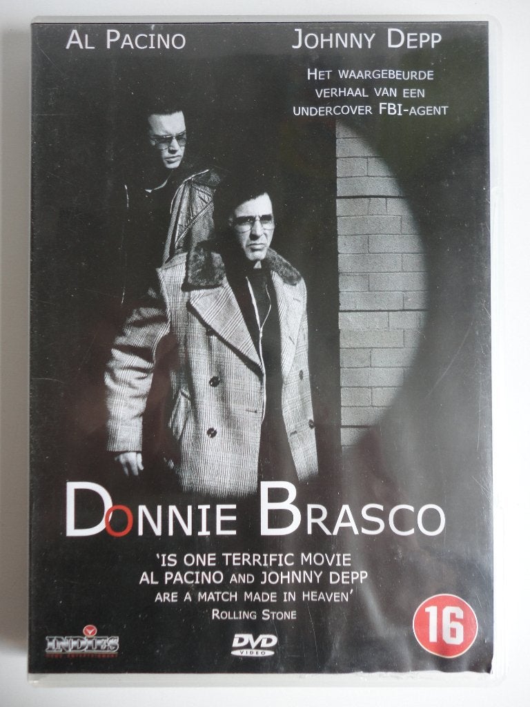 Donnie Brasco (1997), Maffia en Misdaad, Vanaf 16 jaar, Nederlands, Ophalen of Verzenden