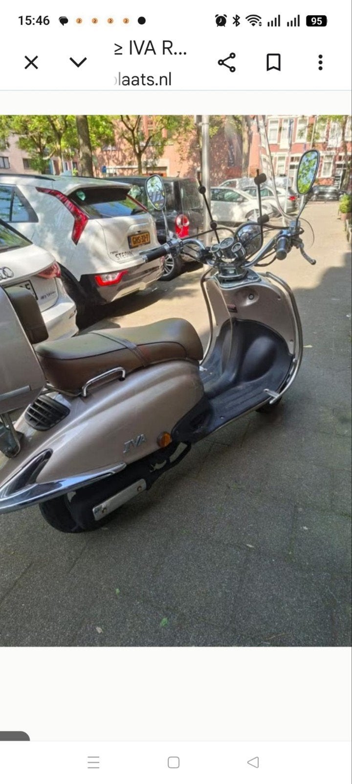 Scooter IVA, Ophalen, Gebruikt, Benzine