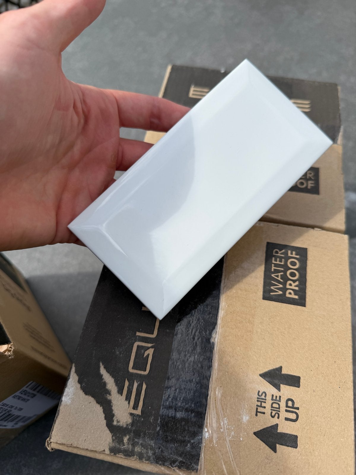 Witte metro wandtegels 7x15 cm - 3 dozen, Doe-het-zelf en Verbouw, Tegels, Nieuw, Ophalen of Verzenden, Minder dan 20 cm, Minder dan 5 m²