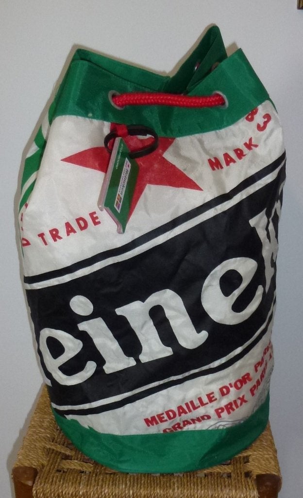 Heineken sporttas / gymtas met koord Sail 2000, Ophalen of Verzenden, Zo goed als nieuw, Unisex volwassen