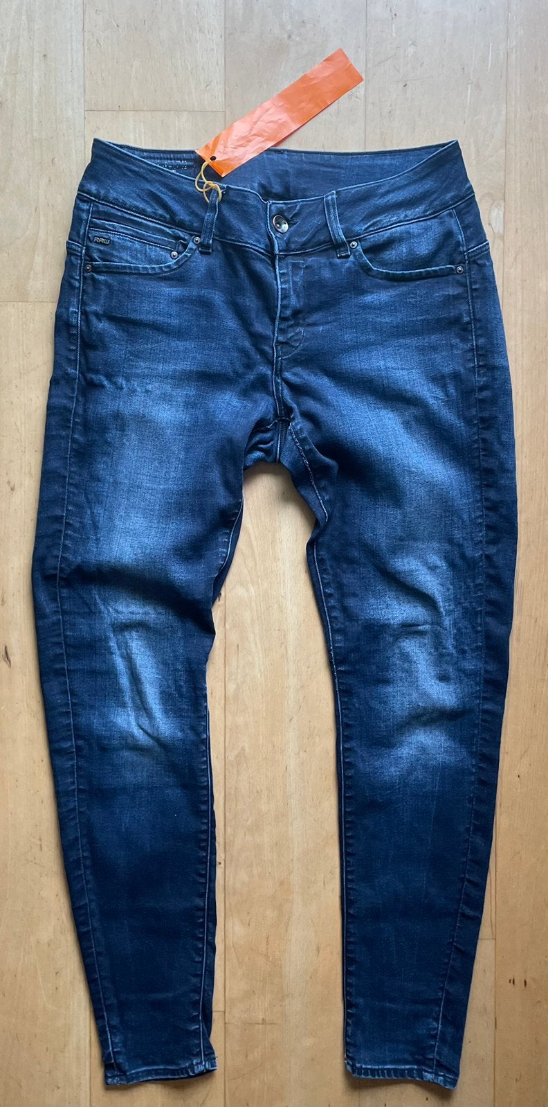 G star raw Midge Cody Mid Skinny jeans spijkerbroek W29 L32, Kleding | Dames, Ophalen of Verzenden, Blauw, W28 - W29 (confectie 36)