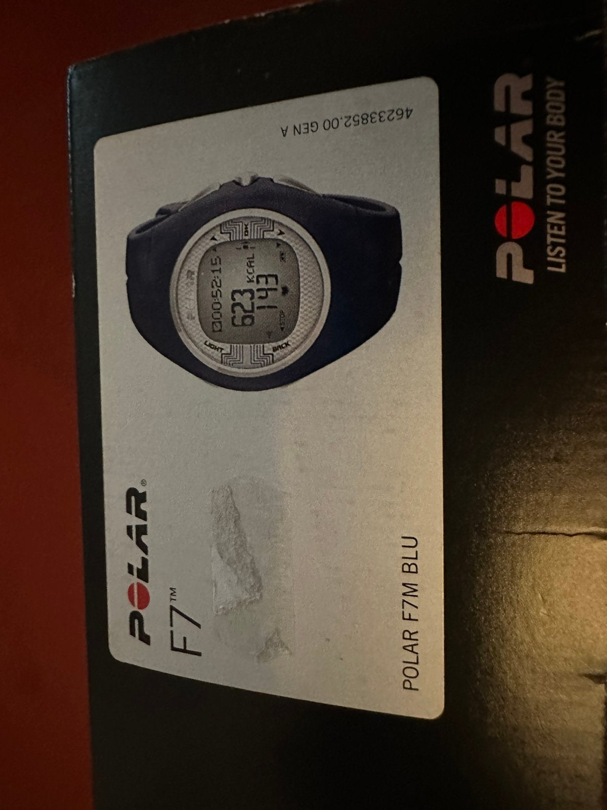 Polar sporthorloge, Ophalen of Verzenden, Blauw, Android