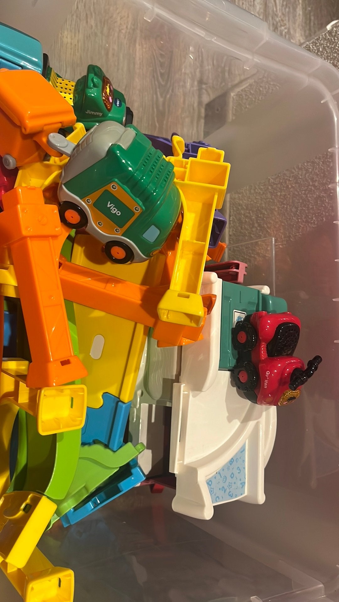 Vtech toet toet baan, Ophalen of Verzenden, Gebruikt, 2 tot 4 jaar