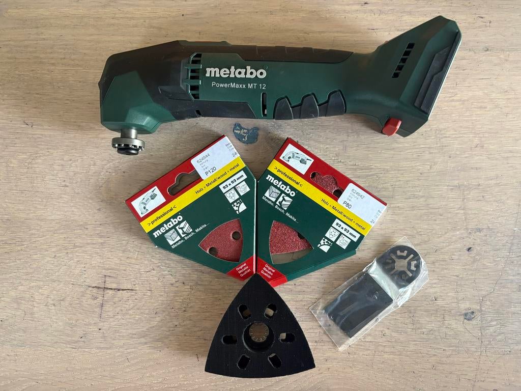 Metabo PowerMaxx MT 12 Multitool met accessoires, Ophalen of Verzenden, Nieuw